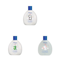 Bumtum Baby Body Lotion (200 ml) + Bumtum Baby Body wash (200 ml) + Bumtum Baby Massage Oil (200 ml)