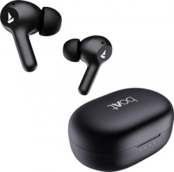 boAt Airdopes 71 w/ 40 HRS Playback, ENx Technology & Beast Mode(Low Latency) Bluetooth Headset(Active Black, True Wireless)
