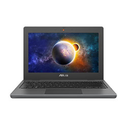 ASUS BR1100 Laptop, 11.6 (29.46cm) HD Anti-Glare Display, Intel Celeron N4500, 8GB RAM, 128GB SSD, MIL-STD 810H Durability, Windows 10 Home, Dark Grey, BR1100CKA-GJ0746W