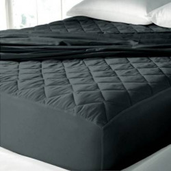 Relaxfeel Fitted Double Size Waterproof Mattress Cover(Grey)