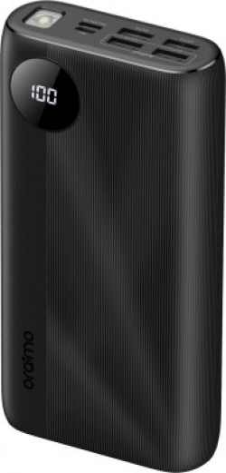 ORAIMO 30000 mAh 15 W Power Bank(Black, Lithium Polymer, Fast Charging for Mobile)