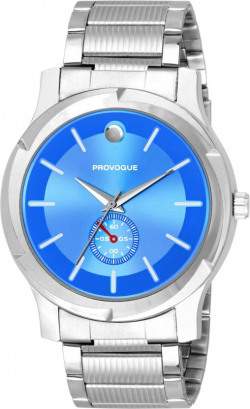 Analog Watch - For Men SK-PG-4028-BLU-SLVR Basic Analog Watch for Men