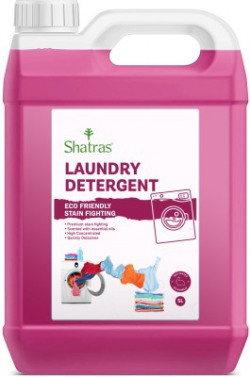 Shatras Pink Lily Liquid Detergent 5 Liter Lily Liquid Detergent(100 ml)