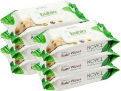 NOVEL Baby Wipes 80 Sheets pack of 6/with Lid(480 Wipes)