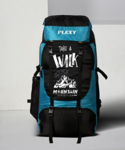 PLEXY UNISEX Water Proof Mountain RucksackHiking/Trekking/Camping Bag/Backpack - 60 L Rucksack - 60 L(Blue)