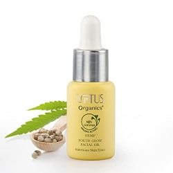 Lotus Organics+ Youth Glow Facial Oil | Moisturising & Nourishing | For All Skin Types | 15ml