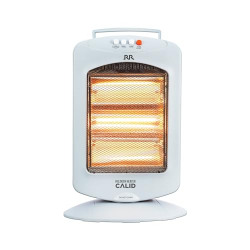 RR Calid Halogen Room Heater 1200 W With 180-degree Oscillation, Easy to Use Handle, Tip-Over Protection & Noiseless Operation, Heater for Home Office Indoor (ISI Approved) With 1 Year Warranty
