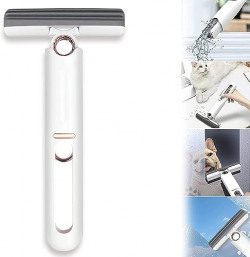 Roktry Modern Portable Self-Squeeze Mini Mop for Floor Cleaning 180 Squeeze Mop,Wet & Dry Use Cleaning for Small Spaces,Desktop Cleaning,Bathroom Kitchen Tableware Mini Mop Suitable for Household