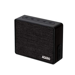 AGARO - 33228 Chapter One Portable Bluetooth Speaker with Mic, in-Built-Aux & TF Card Slot (Black)
