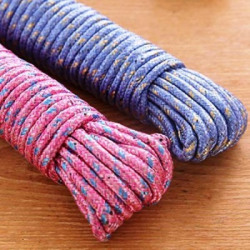 Kabi Aggro Rope for Cloth Drying 10 Meter each Pack of 2 Polyester Clothesline(10 m)