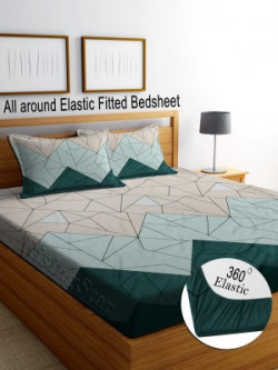 RisingStar 250 TC Cotton King Bedsheet(Pack of 1)
