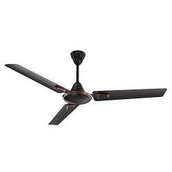 GM Air Deco Ceiling Fan Smoky Grey 1200MM High Speed 390 RPM, 1 Star Rated, Energy efficient, Powerful Motor, Closed Double Ball Bearing, Superior Air Delivery, Suitable for Living room, Bedroom, 25 Months Warranty