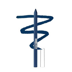 Maybelline New York Tattoo Eye Liner Gel Color Pencil, Sharpenable Eyeliner, Matte Finish, Waterproof Eyeliner, 36H Wear, Deep Teal Blue, 1.2g