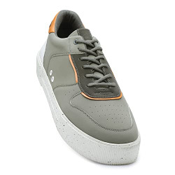 SOLETHREADS Speckle | Casual Sneaker Lightweight Cushioned Lace-up Shoes for Men | Grey | 10UK