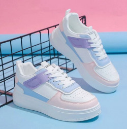 Stylish Walking Partywear Sneakers Casual Shoes Sneakers For Women(Multicolor)