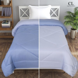 CARLTON LONDON Solid Single Comforter for Heavy Winter(Microfiber, Sky Blue)