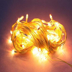 Lexton 30 Feet Led String Light for Indoor and Outdoor Decoration Plug Sourced |for Indoor & Outdoor Decorations (Warm White, Pack of 1)