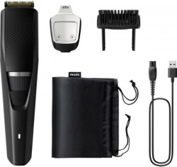 PHILIPS BT3441/30 Trimmer 90 min Runtime 20 Length Settings(Black)