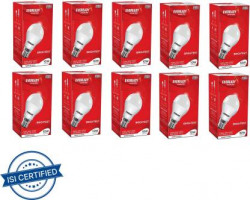 EVEREADY 10 W Standard B22 LED Bulb(White, Pack of 10)