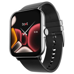 boAt Wave Ultima Max Smart Watch with 1.9 & 2.5D Curved Display, Wireless Charging with Upto 10 Days Battery Life, Multiple Watch Faces, HR & SpO2 Monitoring, 25 Sports Modes, IP68(Pitch Black)