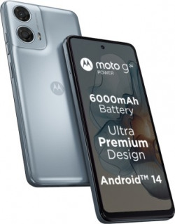 MOTOROLA g24 Power (Glacier Blue, 128 GB)(4 GB RAM)