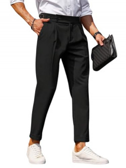 Men's Trouser || Men's Regular Trouser || Men's Regular Fit Casual Trouser (Tro-05-08) (34, Black)