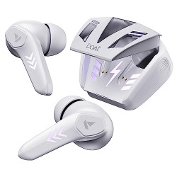 boAt Airdopes 190 TWS Earbuds with Beast Mode(50ms) for Gaming, 40H Playtime, Breathing LEDs, Quad Mics ENx Tech, ASAP Charge & BTv5.3(White Sabre)