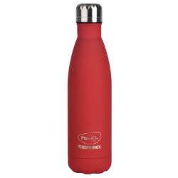 Pigeon by Stovekraft Aqua Scarlet Stainless Steel Double Walled Leak Proof Thermos Water Bottle with Copper Coating Inside for Better Hot and Cold Retention 500 ml (Red) (1 Year Warranty)