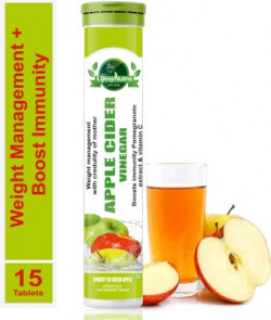Lifesy Nutra Apple Cider Vinegar Effervescent Tablet | Weight Management | redulity of Mother(15 Tablets)