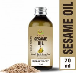 Cargo Cold Pressed (Organic) Sesame Oil for Skin, Body & Hair Oil-70ML Hair Oil(70 ml)