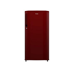Haier 175 L 2 Star Direct Cool Single Door Refrigerator Appliance (2024 Model, HED-182RS-N, Red Mono)