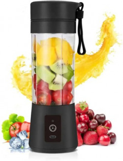 tutu tulle Portable Rechargeable Juicer Bottle Blender Grinder For Home and Travel Muti functional juicer 200 Juicer 5 Juicer (1 Jar, Black)