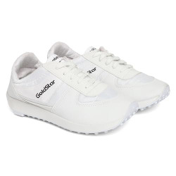GOLDSTAR 602 White Latest Stylish Comfortable Casual Sneakers Lightweight Shoes for Running, Walking, Gym,Trekking, Hiking & Party Lace-Up Running Shoes for Men
