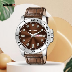 KILLER KILLER-9200-BROWN Working Day and Date Analog Watch - For Men