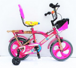 NEXOVA 14T ROCKY BABY PINK 14 T Road Cycle(Single Speed, Red)