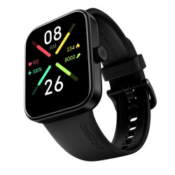 Noise Pulse Go Buzz Smart Watch with Advanced Bluetooth Calling, 1.69 TFT Display, SpO2, 100 Sports Mode with Auto Detection, Upto 7 Days Battery (2 Days with Heavy Calling) - Jet Black