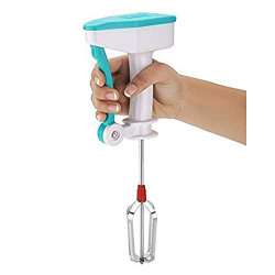 Primelife Stainless Steel Manual Egg Beater Whisker Lassi, Butter Milk Maker Hand Blender multi use (Hand Blender)