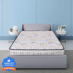Flipkart Perfect Homes Bliss White 4 inch Single PU Foam Mattress(L x W: 72 inch x 30 inch)
