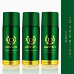 DENVER HAMILTON Deodorant Spray - For Men(600 ml, Pack of 3)