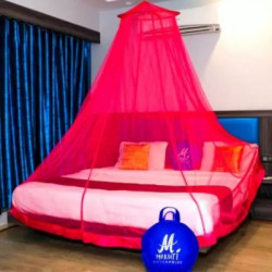 Maruti Enterprise Adults Washable Double bed Mosquito Net
