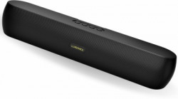 LUXRONICS Vibe Mini 12W Wireless Portable Speaker with FM Radio| Aux| BT v5.3|10H Playtime 12 W Bluetooth Soundbar(Black, 2.0 Channel)