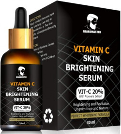 BEARDMASTER Vitamin C Face Serum For Brightening and Revitalize Uneven tone and texture(30 ml)