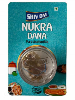 SHIVOM BRAND 100% Pure Nukra Hing Dana - 2.5 GM | Helps in digestion & solves baby gastric problems | Traditional Hathras Purest Raw Asafoetida |