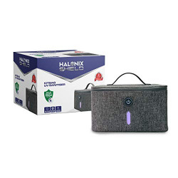 Halonix Shield Kit Bag UV Sanitiser (6 Liters) | Kills 99.9% Germs in 5 min | UV-C Light Large Box Sterilizer/ Disinfectant Kills Bacteria and Viruses|Use at Home, Office, Shop, Polycarbonate