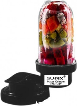 Su-mix Big Bullet Jar for Mixer Grinder Jar (530 ML) with gym sipper capN75 Mixer Juicer Jar(530 ml)