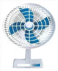 Sedoka Sweety 9 Inch Cooper Motor 1Year Warranty 3 Star 225 mm Energy Saving 4 Blade Table Fan(White, Pack of 1)