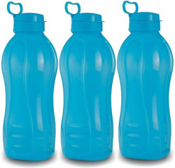 Torc Jumbo 2 Litre Water Bottle Blue 2000 ml Bottle(Pack of 3, Blue, Plastic)