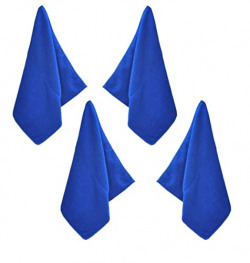 Signoraware Glowmax Double Sided Microfiber Cloth 600gsm (30*40cm), Set of 4, Multicolour, Standard, (SG_6709S2_Multicolour)