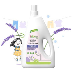Koparo Natural Fabric Conditioner & Softener | As Seen On Shark Tank | 1.8 Litres | Lavender | Organic, Eco Friendly & Non Toxic | Top Load & Front Load | Protects Shine & Safe for Baby Clothes