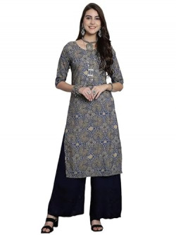 7Threads Kurti for Women|Kurti|Kurta|Kurta for Women|Crepe Kurti|Printed Kurta|Crepe Straight Kurti Kurti_AS_530341_S